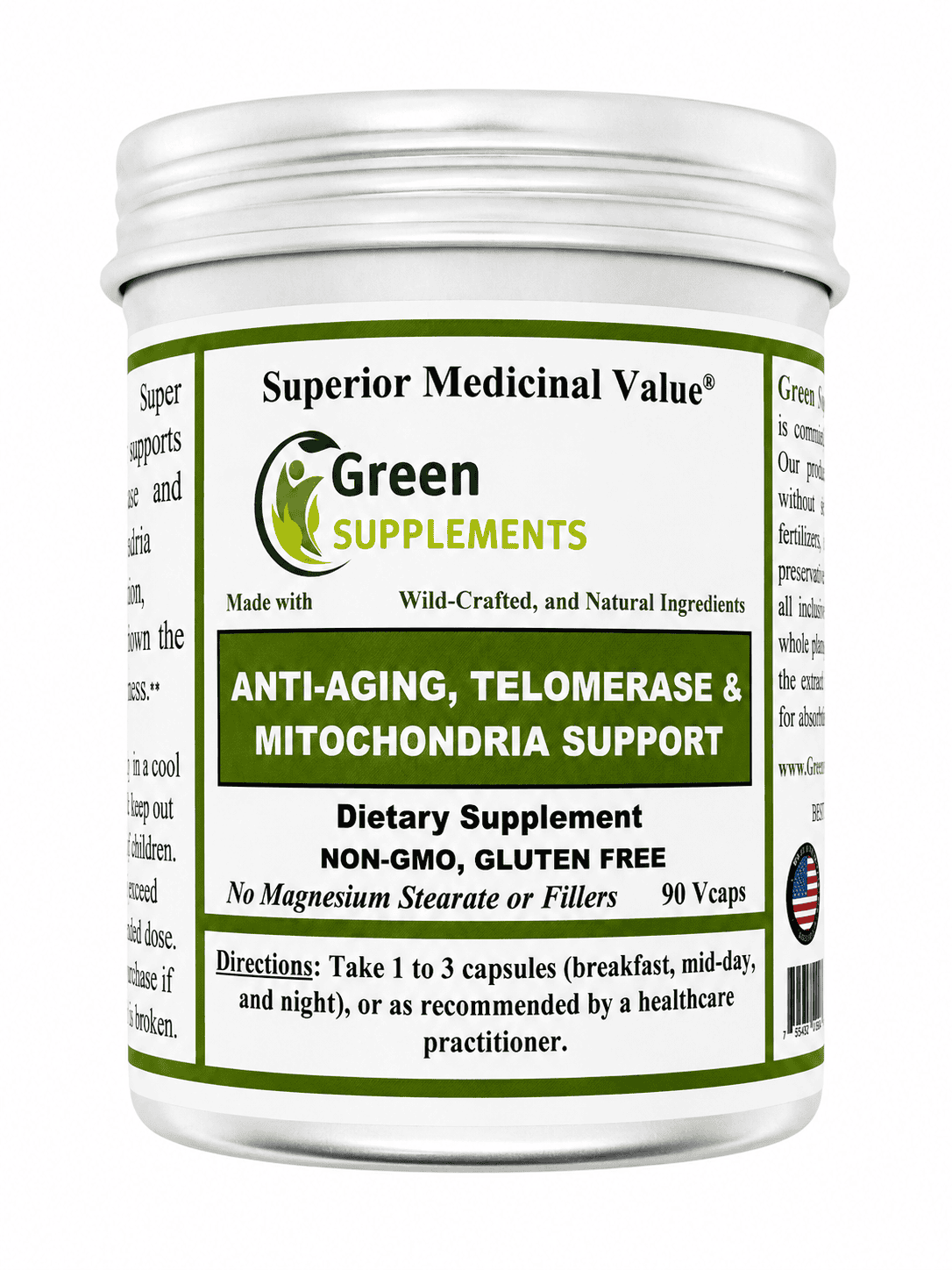Anti-Aging, Telomerase & Mitochondria Support